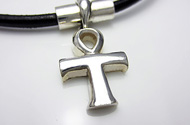 Ankh Silver Choker