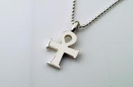 Ankh Silver Pendant