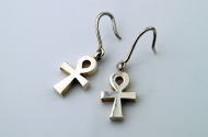 Ankh Silver Pierced