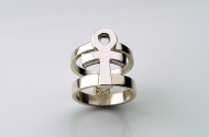Ankh Silver Ring