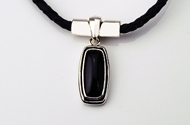 Onyx Silver Choker