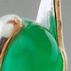 Green Agate Silver
