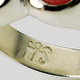 Rhodochrosite Silver Ring