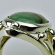 Jadeite Silver Ring